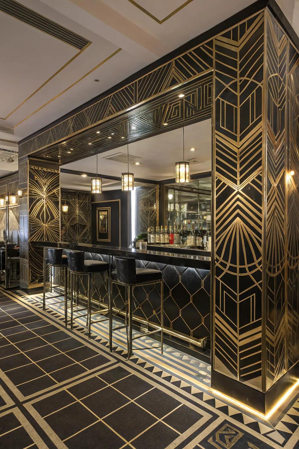 Add Art Deco style to your space.