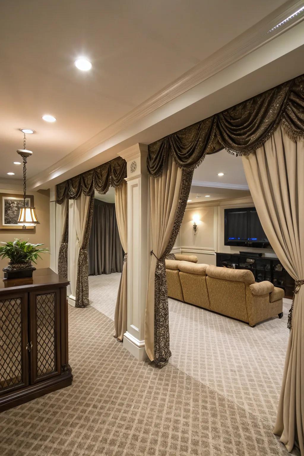 Top treatments add a polished finish to your window designs.