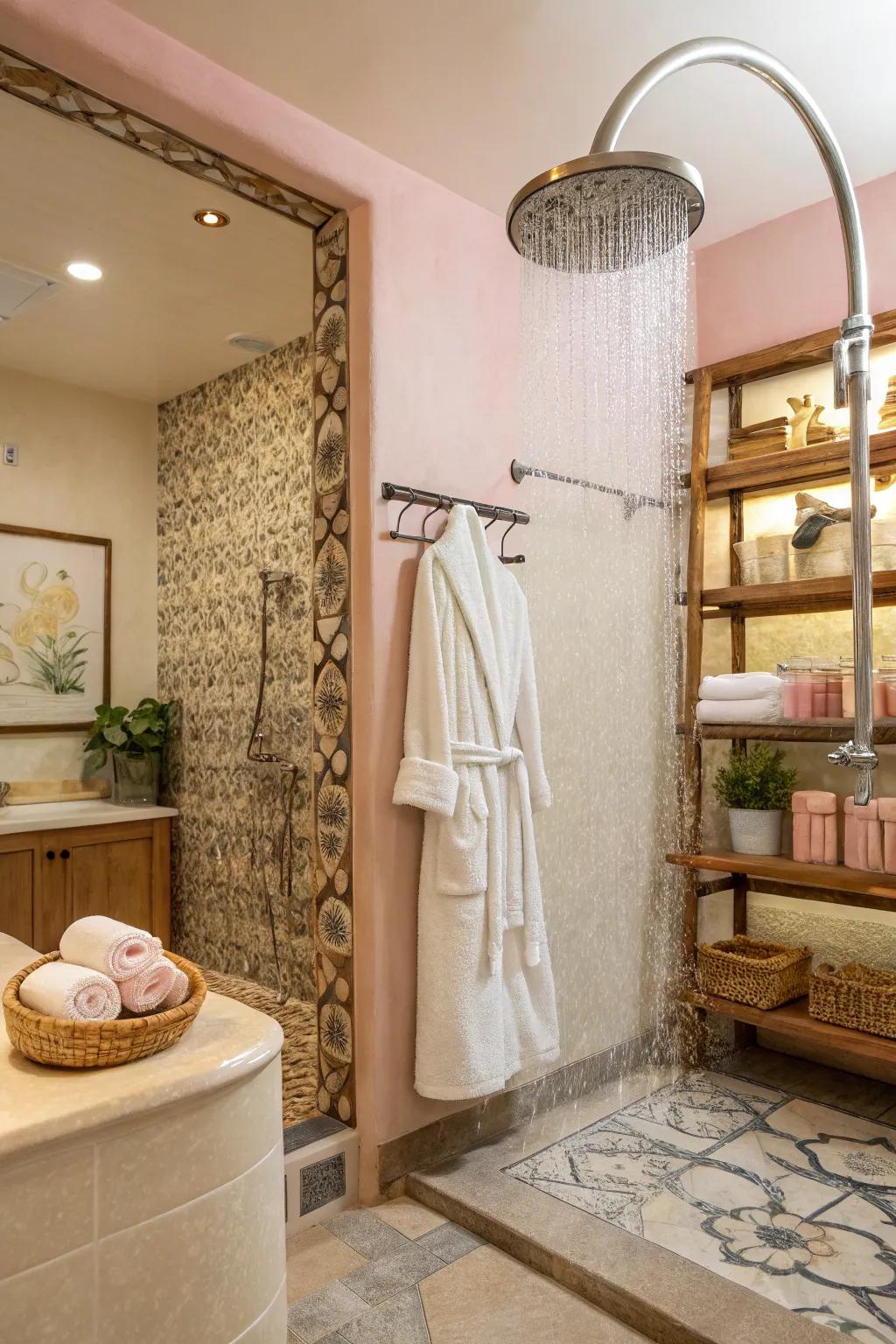 Layout a spa-like retreat in your bathroom for ultimate relaxation and opulence.