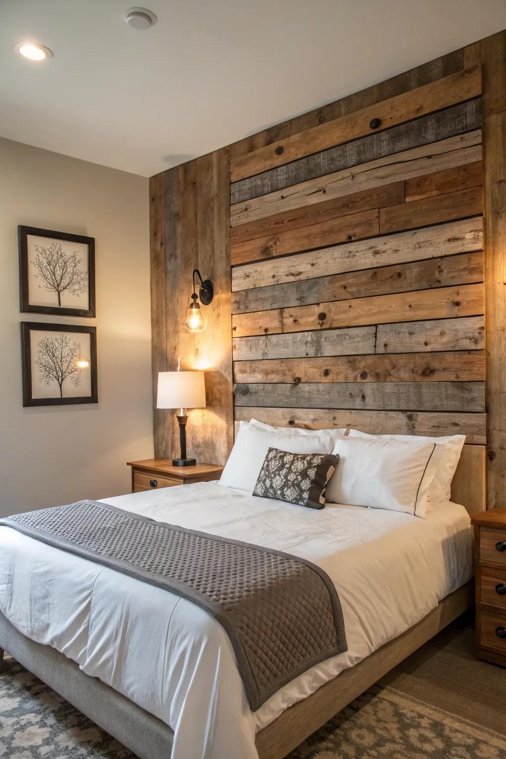 Unusual materials add intrigue and distinctiveness to your space.