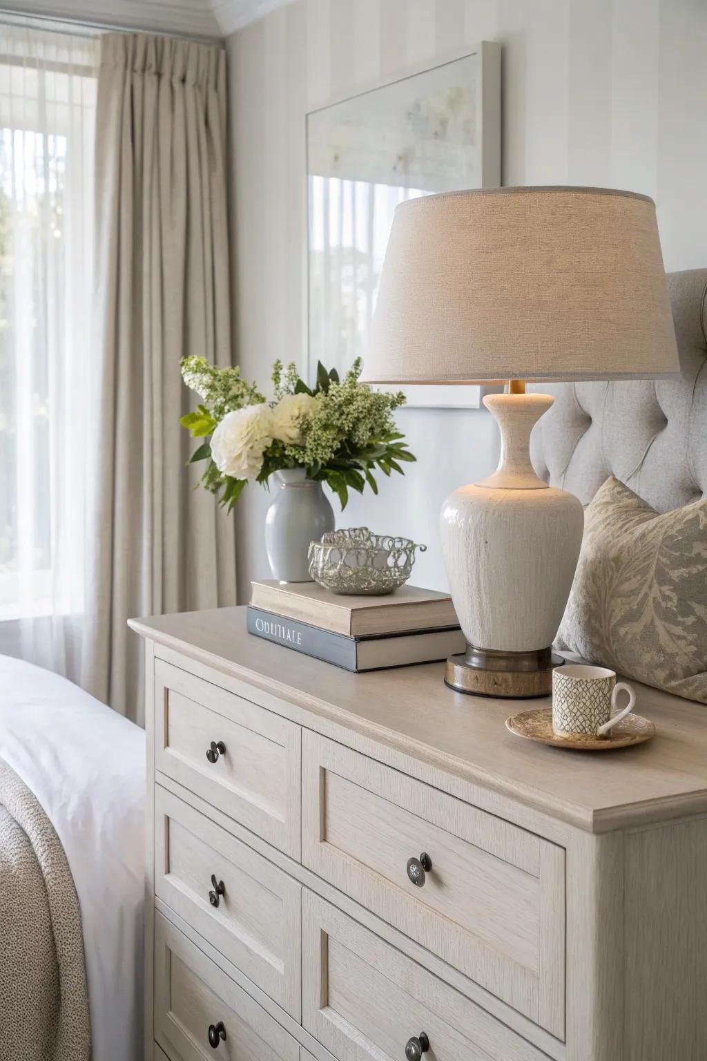 Neutral palettes encourage peace and cohesion.