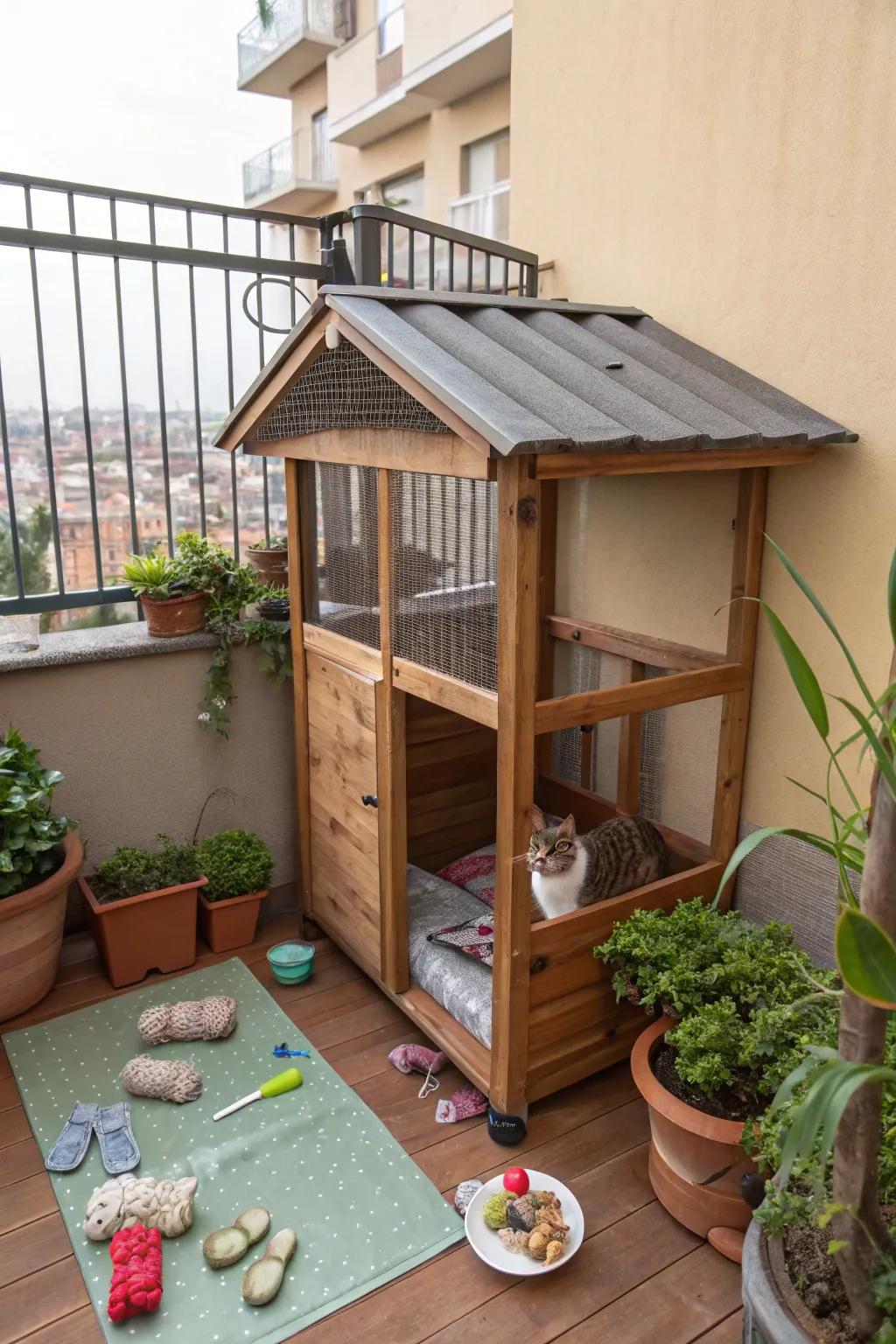 Weatherproof sanctuaries guarantee comfort in any climate.