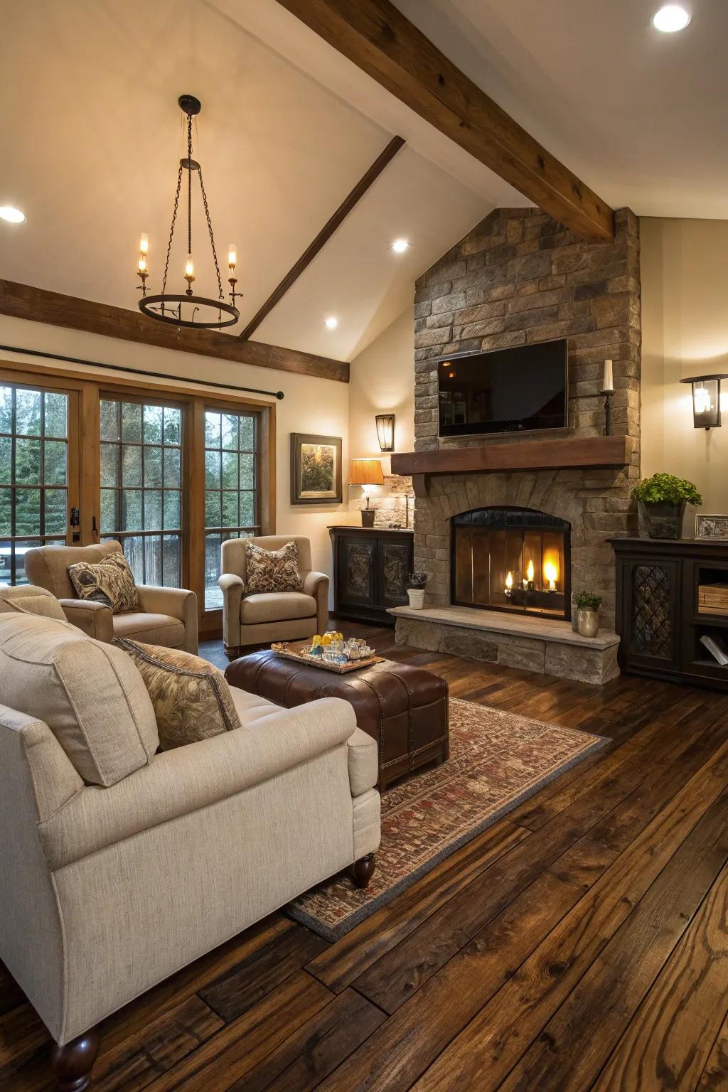 Reclaimed wood: vintage charm for modern homes.