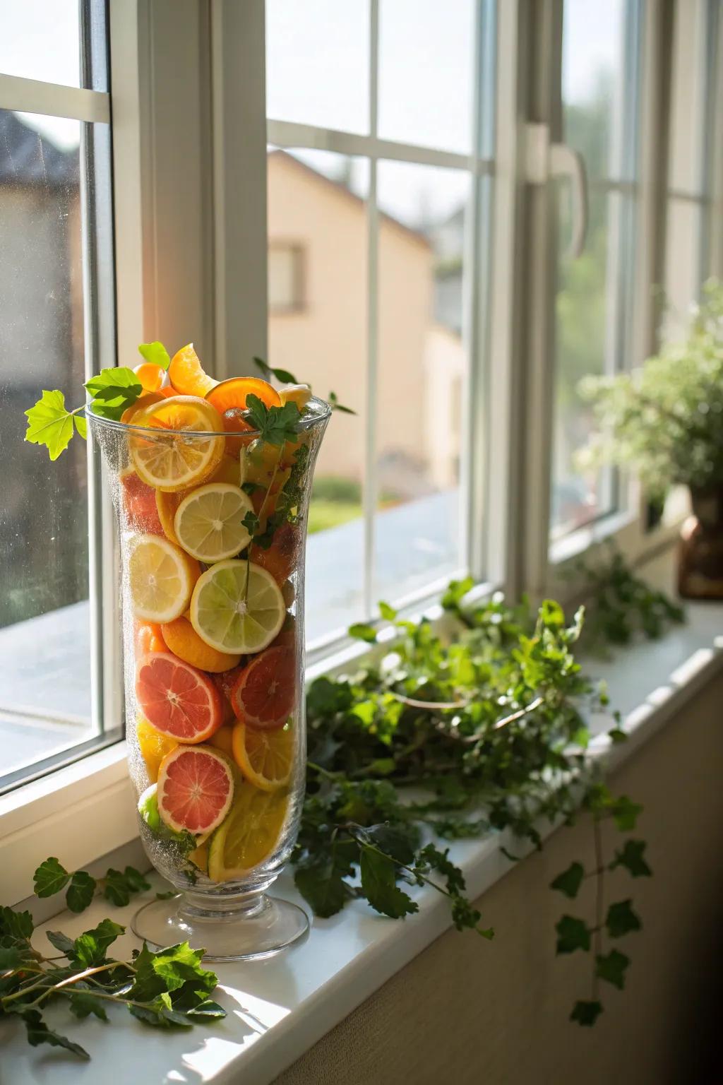 Radiant and revitalizing: pomaceous fruits evoke a joyful holiday atmosphere.