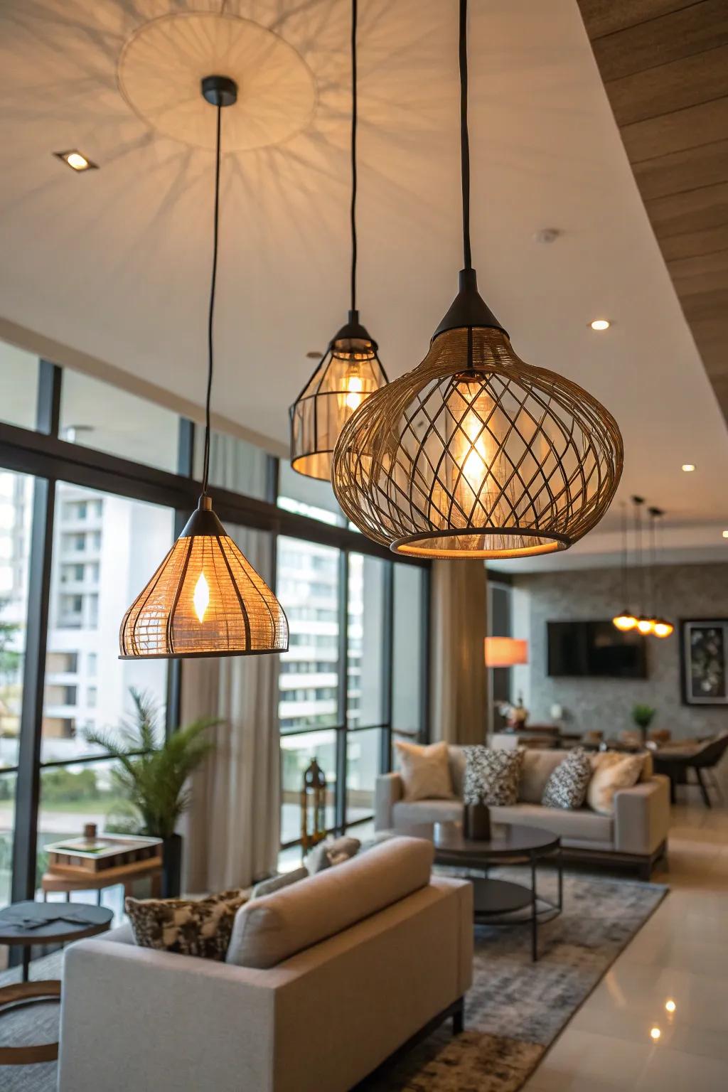 Integrated illumination elevates mood and functionality.
