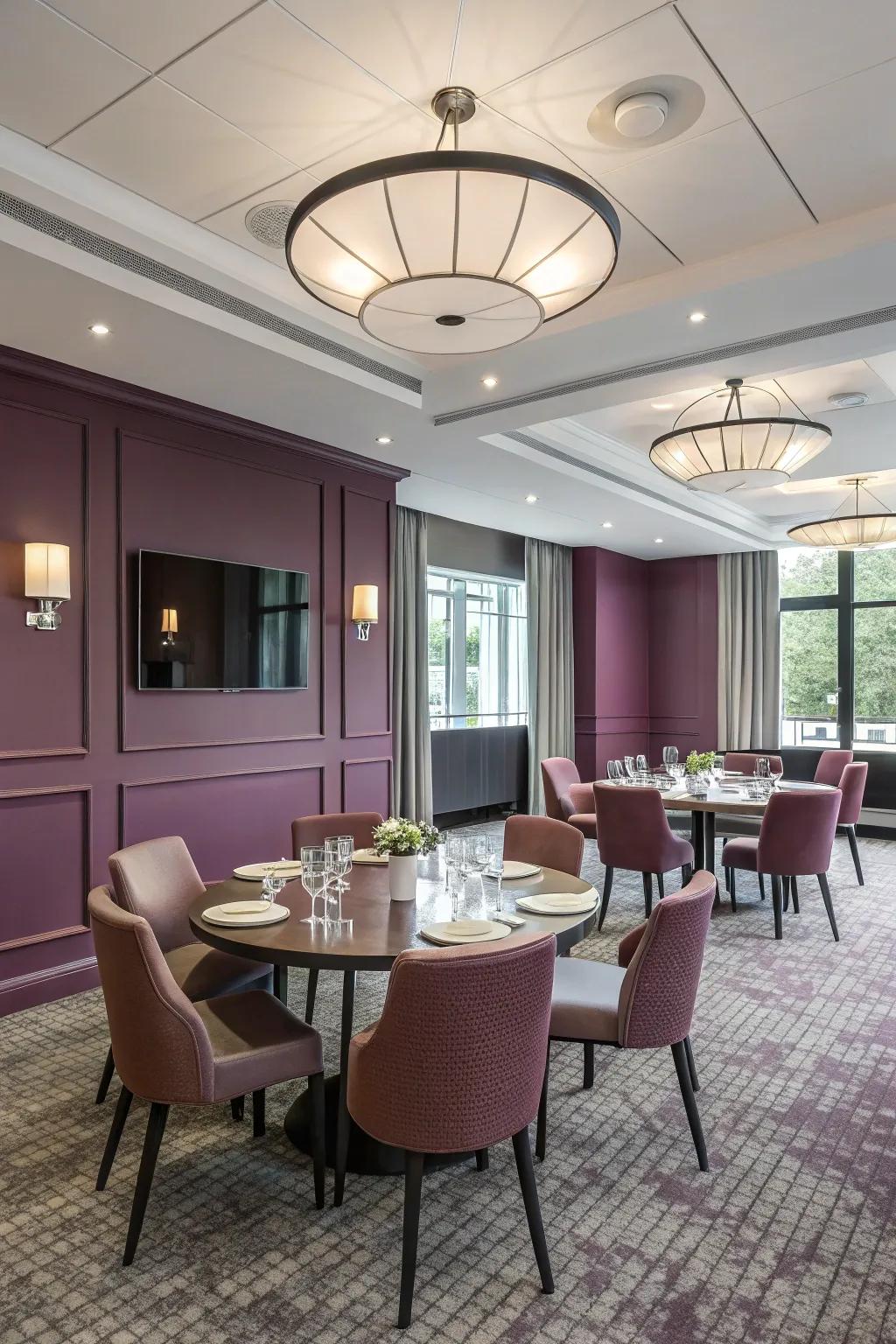 Coordinated color schemes promote design harmony.