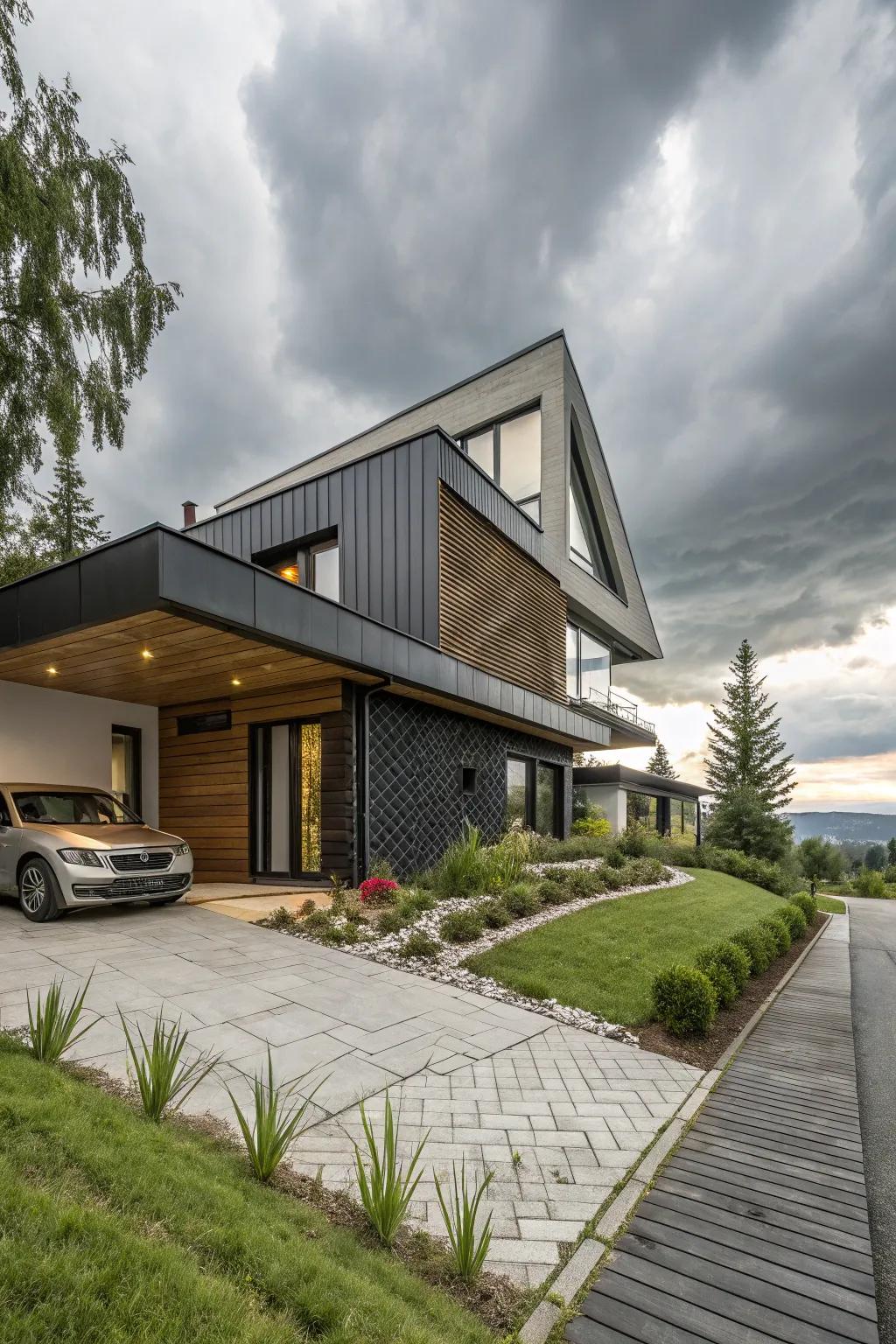 Stand out with a one-of-a-kind home exterior.