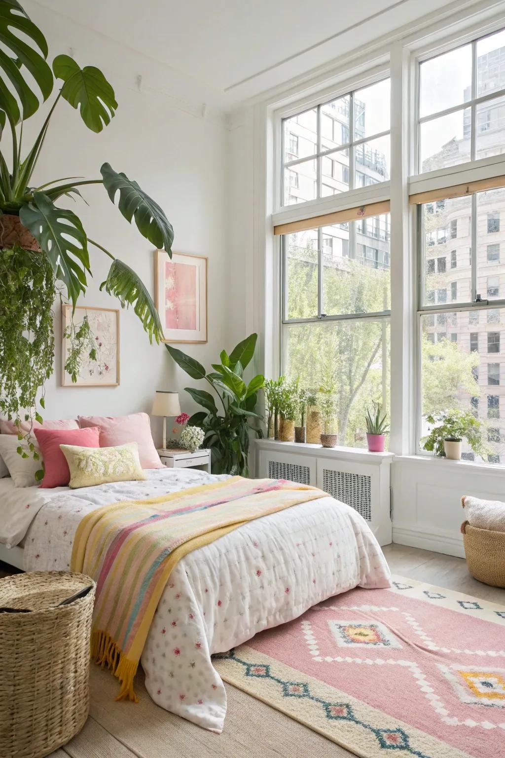 Natural light is essential for ensuring your plants thrive and your room feels vibrant.