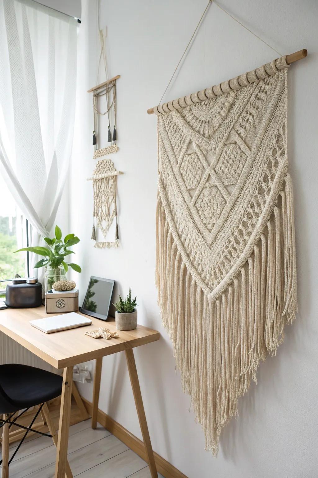Elevate your craft room with stunning handmade wall art that inspires creativity.