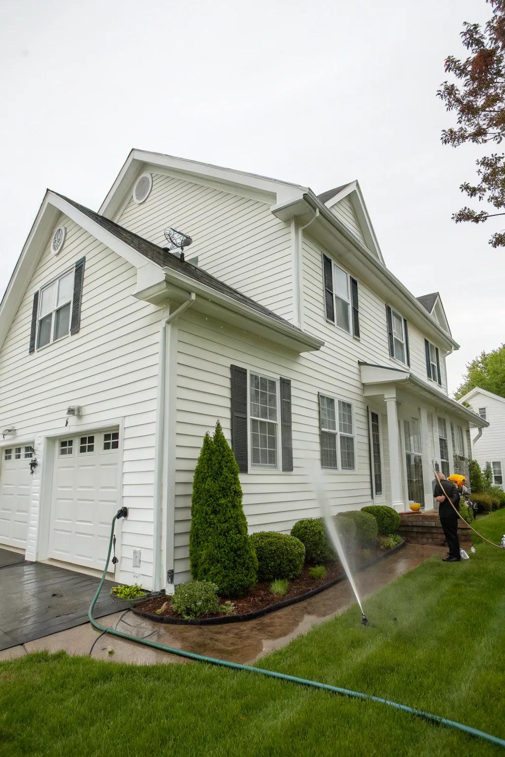 Power washing unveils a home’s innate luster.