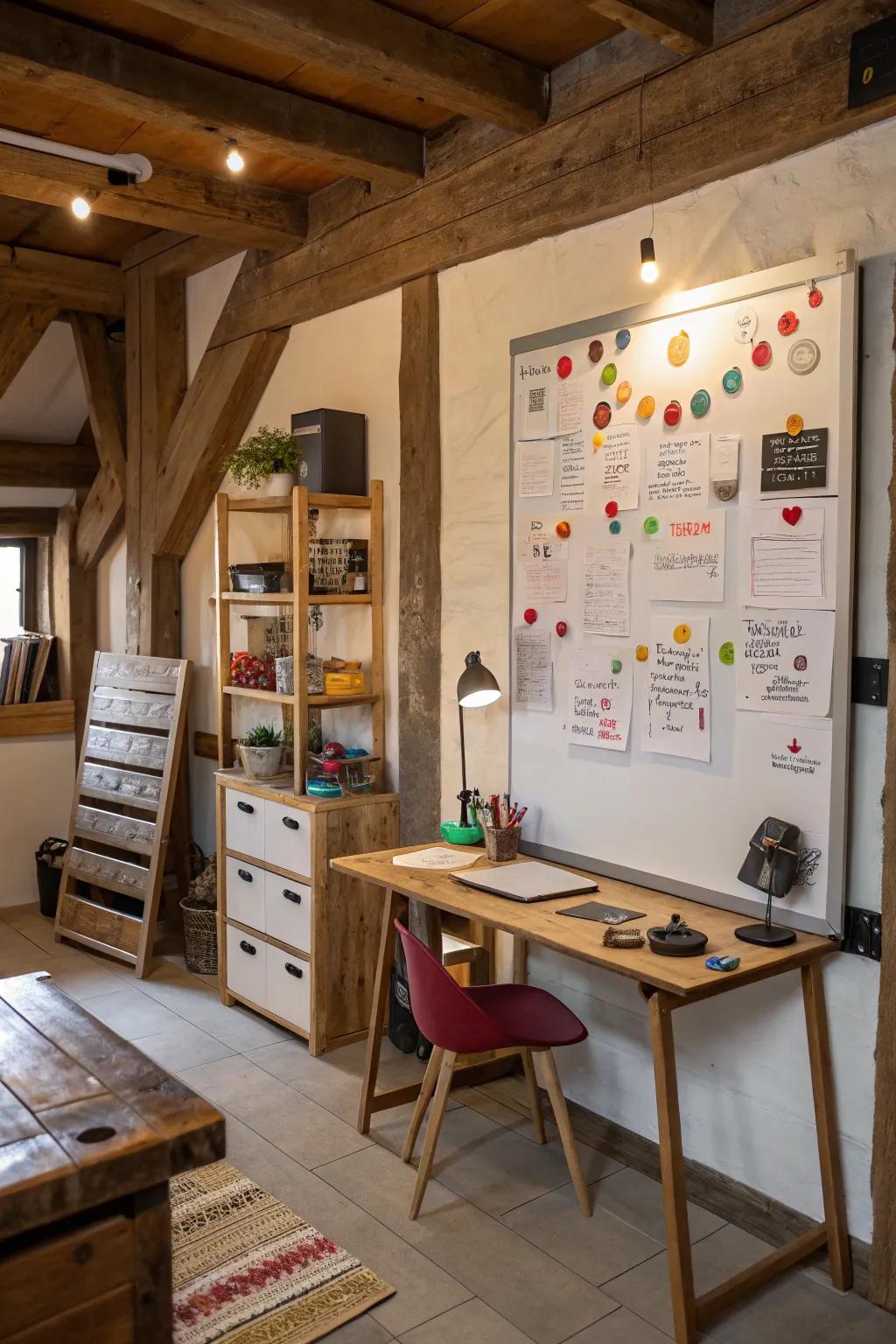 Make your space your own with DIY touches.