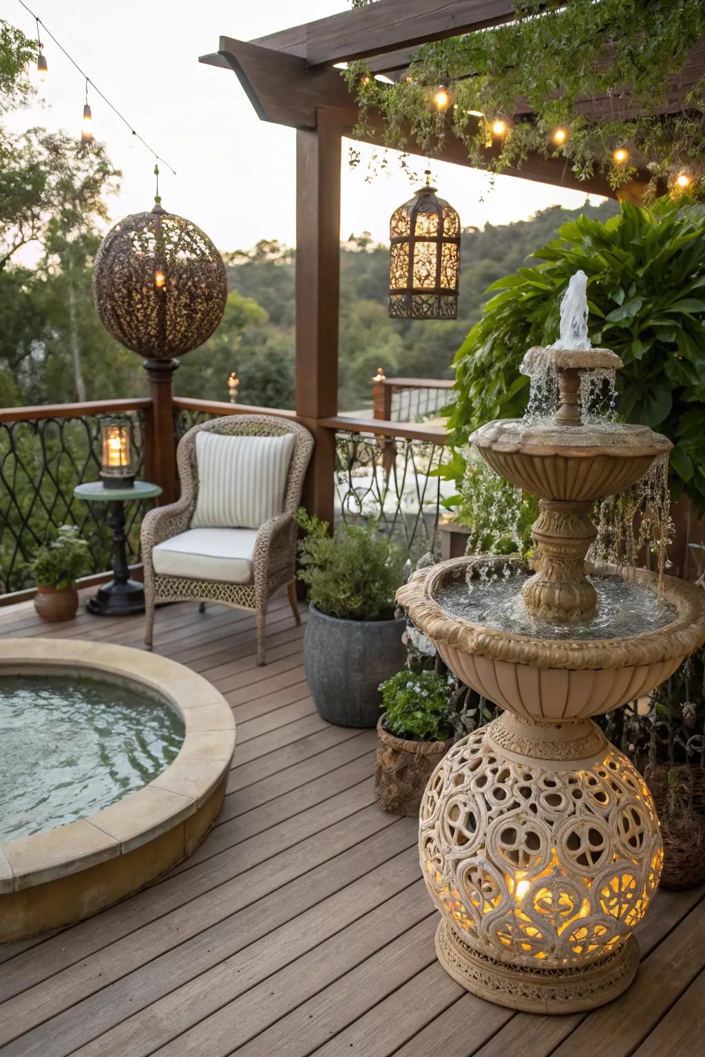 Bespoke details bring character and uniqueness to your deck.