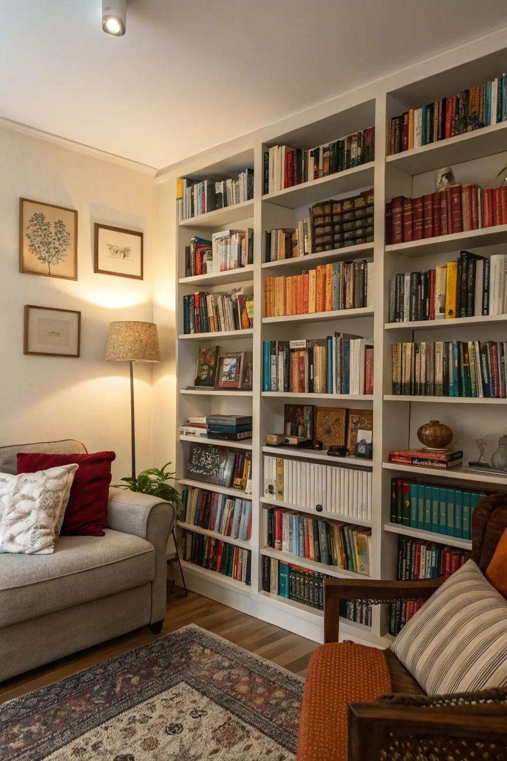 Showcase your books.