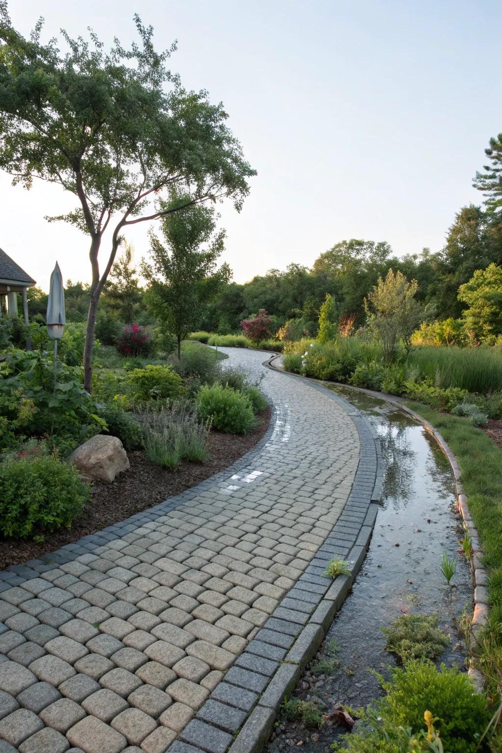 Permeable driveways offer an eco-conscious choice for sustainable living.