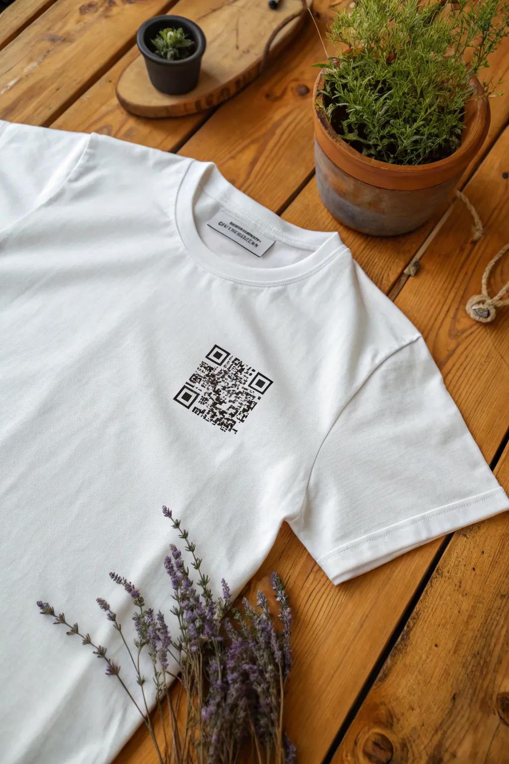 Scan your way into cherished memories with our family reunion QR code shirts &mdash; where tradition meets technology in minimalist style.