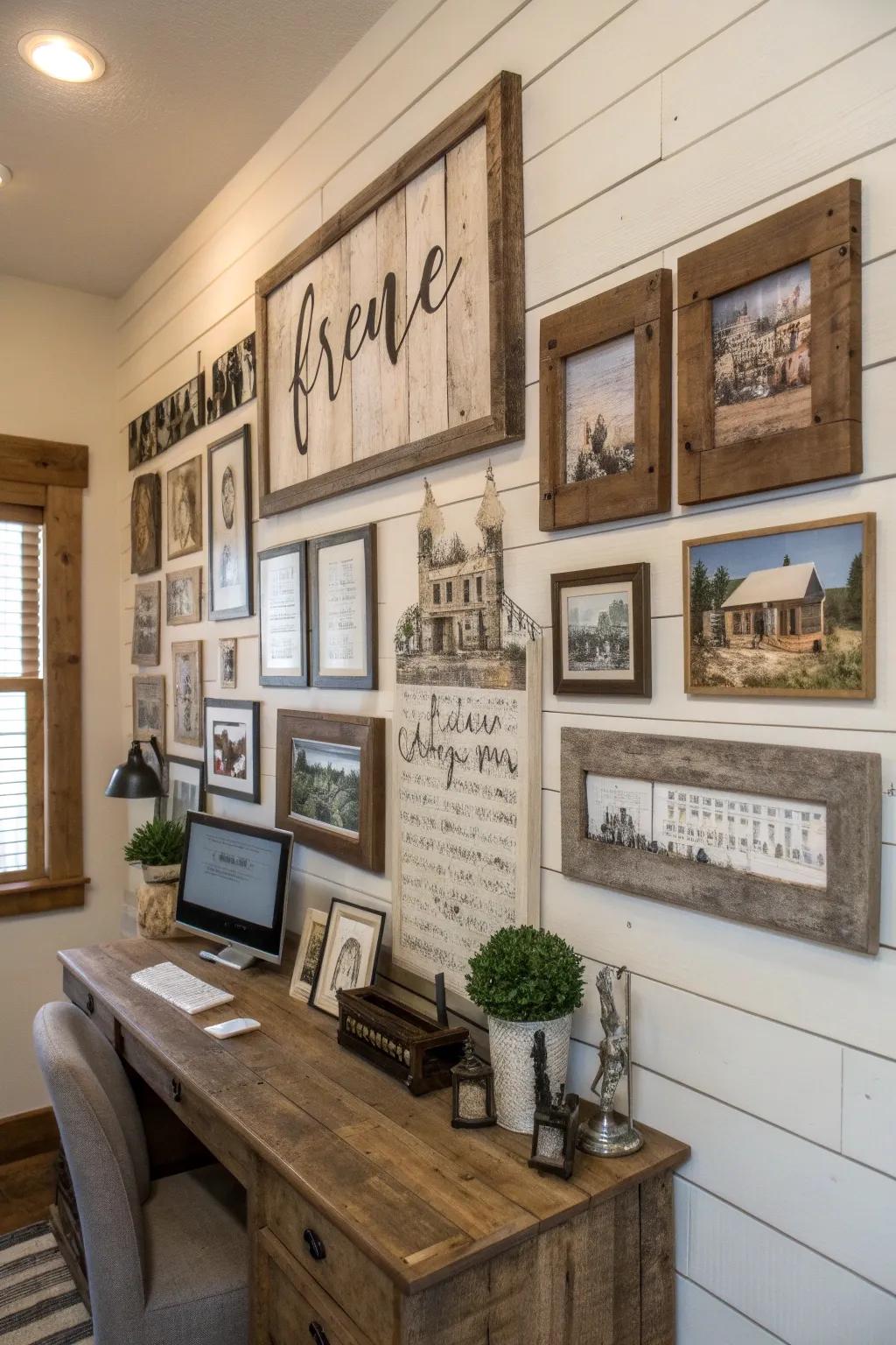 Inspiring wall art for daily drive.