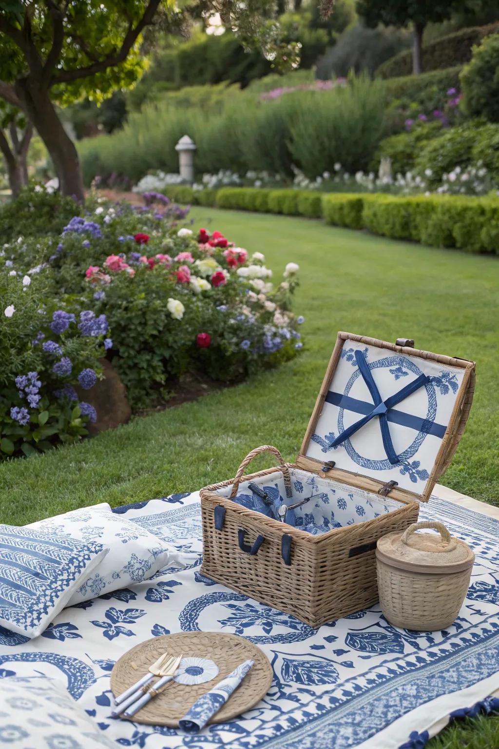 Appreciate a stylish outdoor celebration by having an elegant outdoor meal.