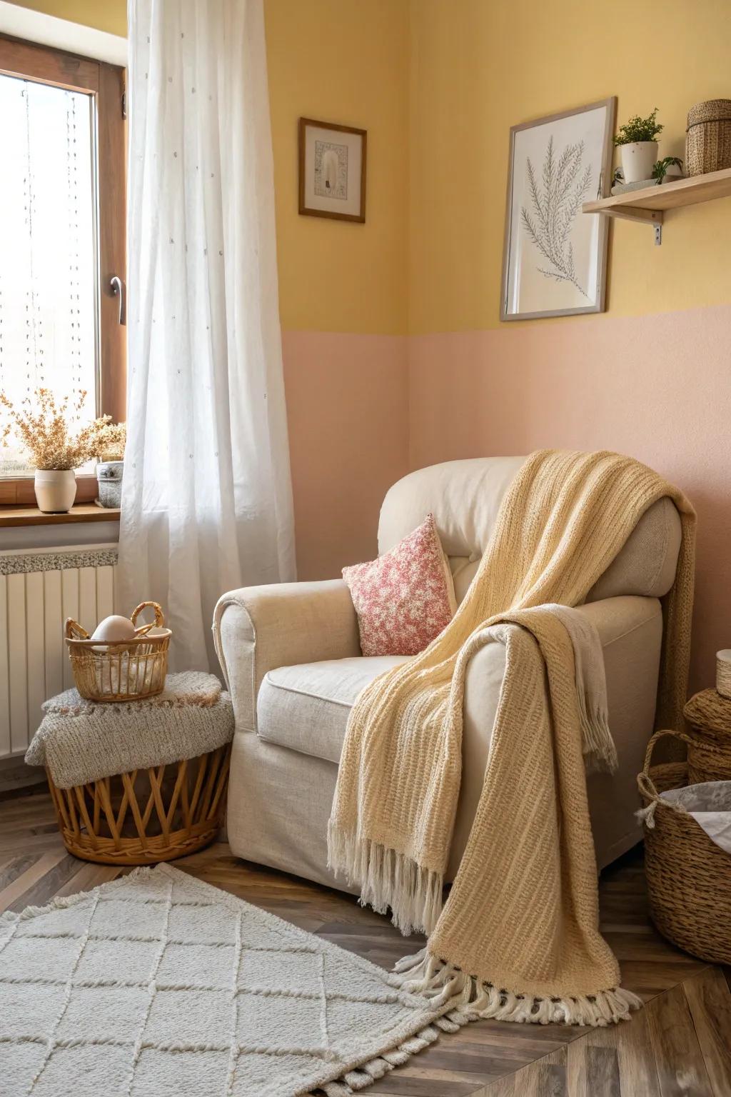 A laid-back atmosphere makes your home feel like a haven.