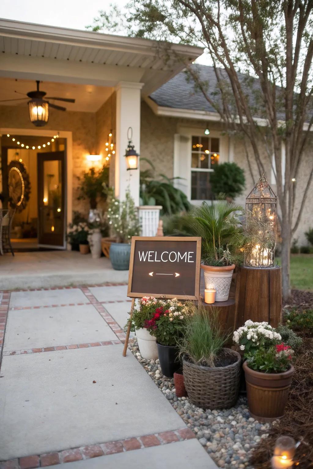 Personalized decor expressing the character and charm of the home.