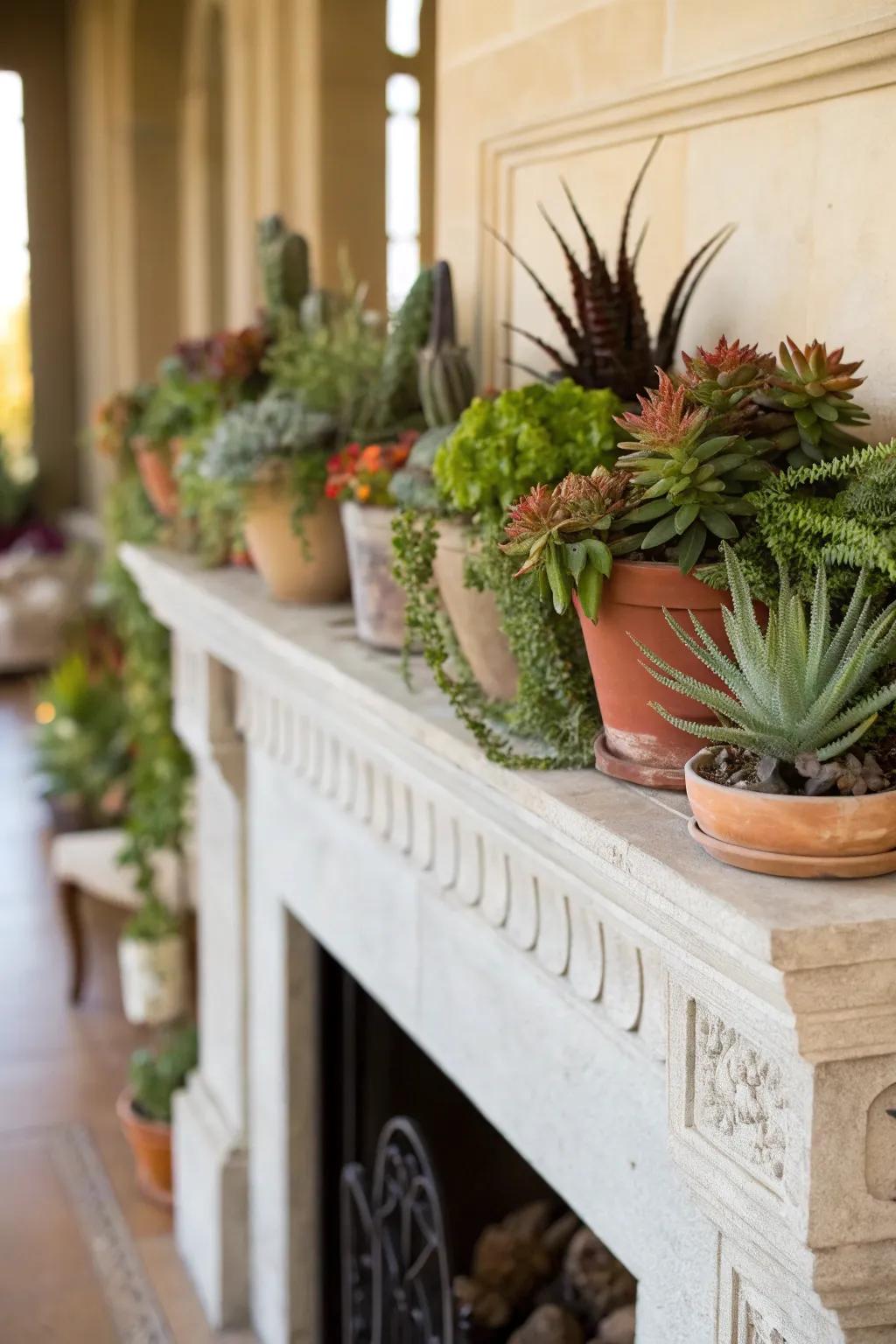 Revitalize your space incorporating plant life.