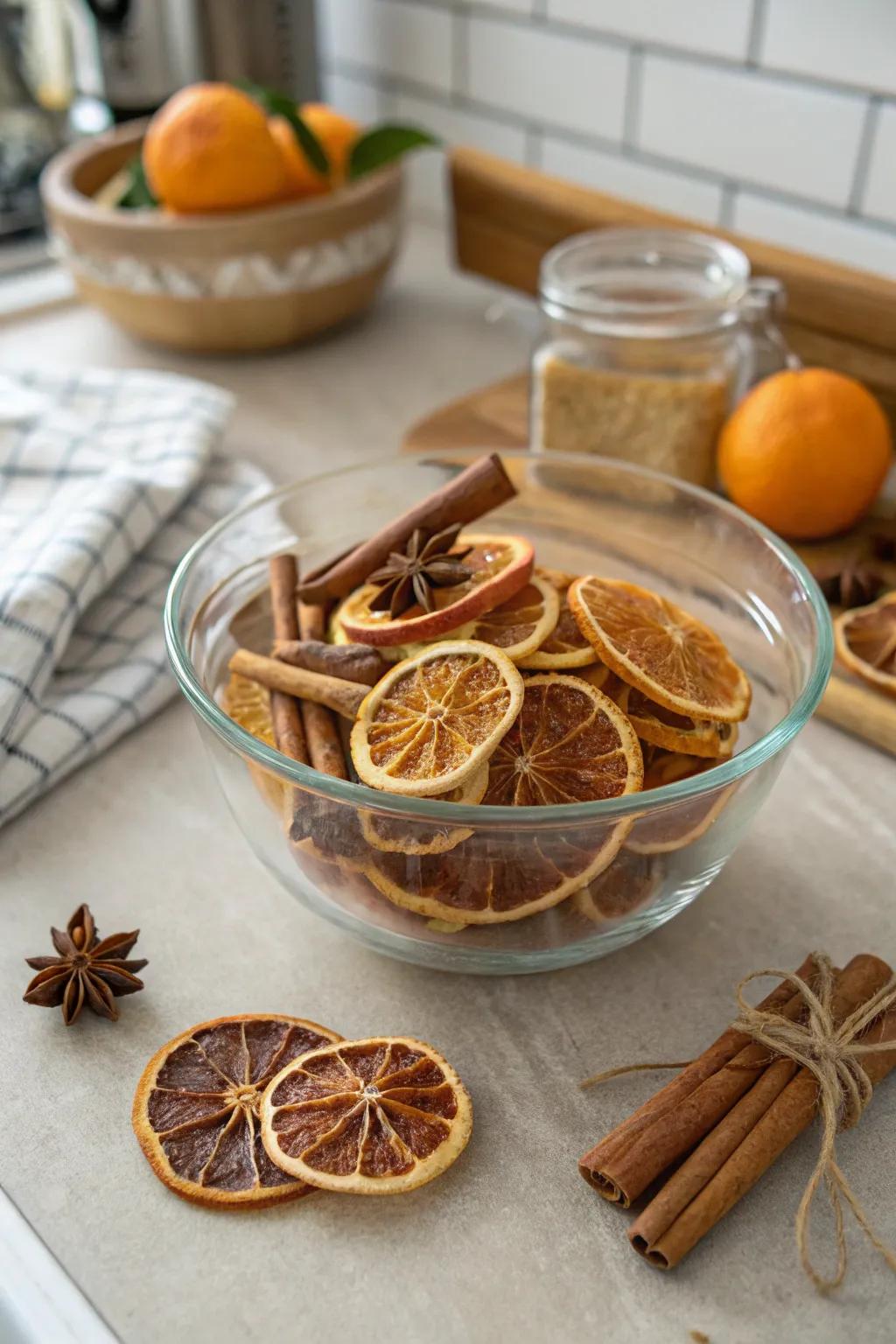 Pleasing zest and aromatics originating from inside a crystal vessel.