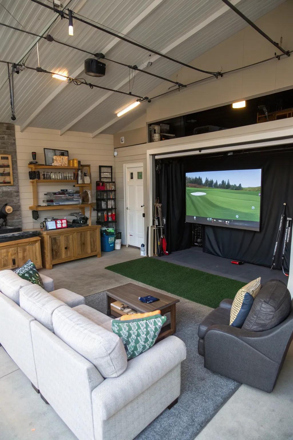 Create an inviting area for viewers.