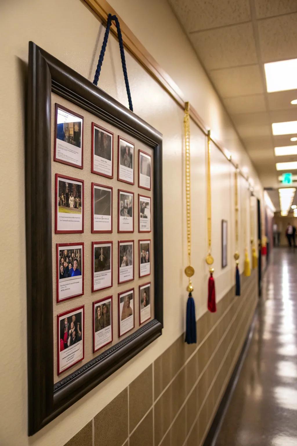 Timelines highlight a path of growth and triumph.