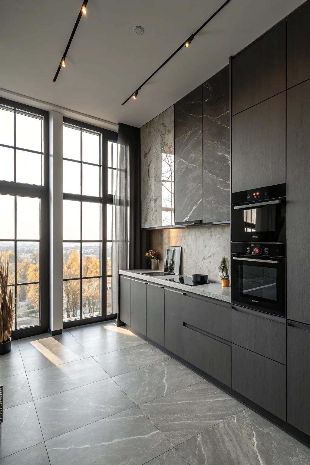 Natural light enhances the kitchen's welcoming atmosphere.