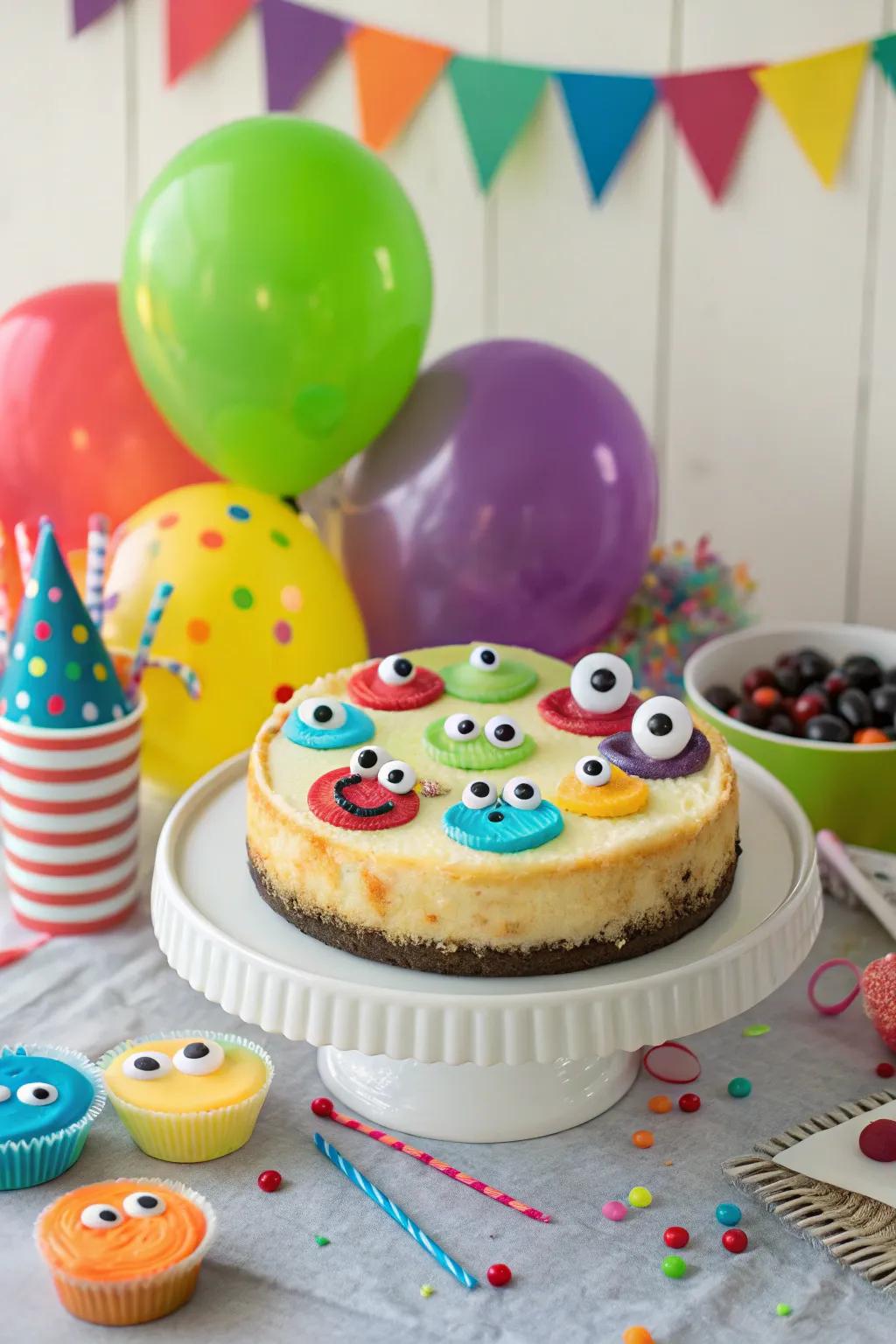 A playful blend of beastly mugs for a fun Halloween vibe.