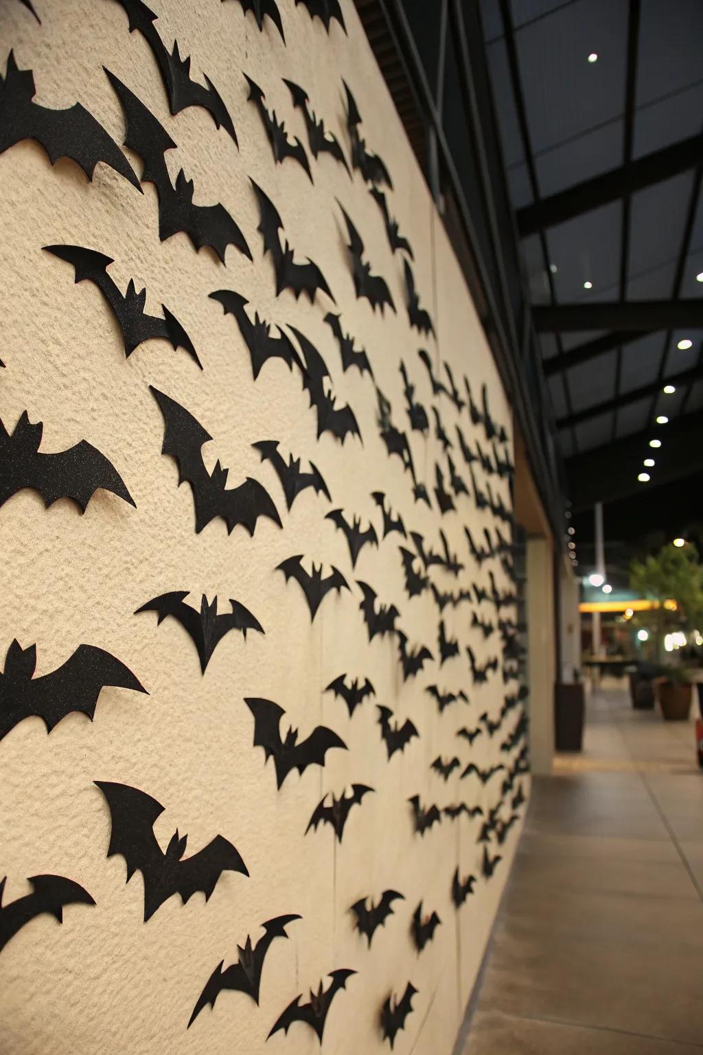 Animate your partitions using a striking nocturnal flier cluster.