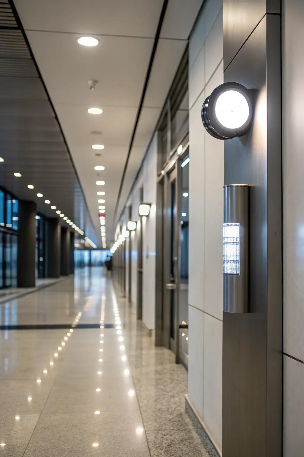 Motion detection lights offer convenience and efficiency.
