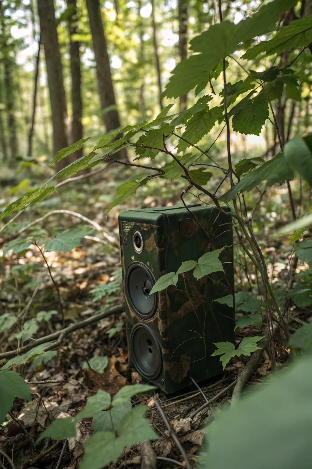 Let haunting sounds guide your guests through the trail.