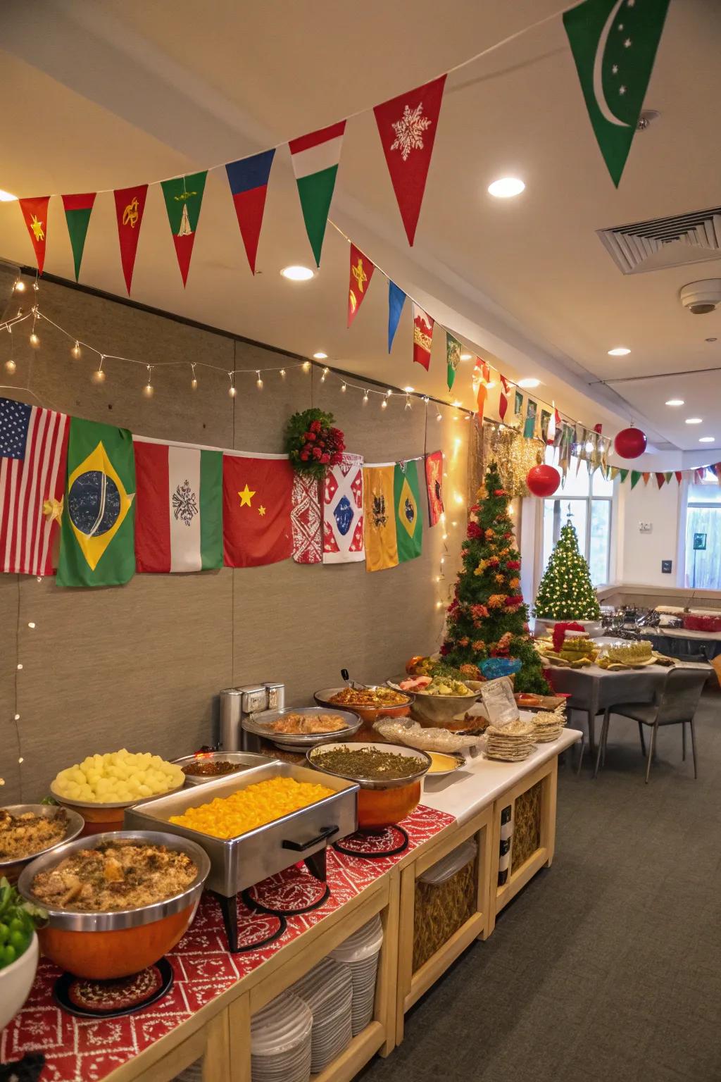 Explore global traditions using a Christmas Around the World theme.