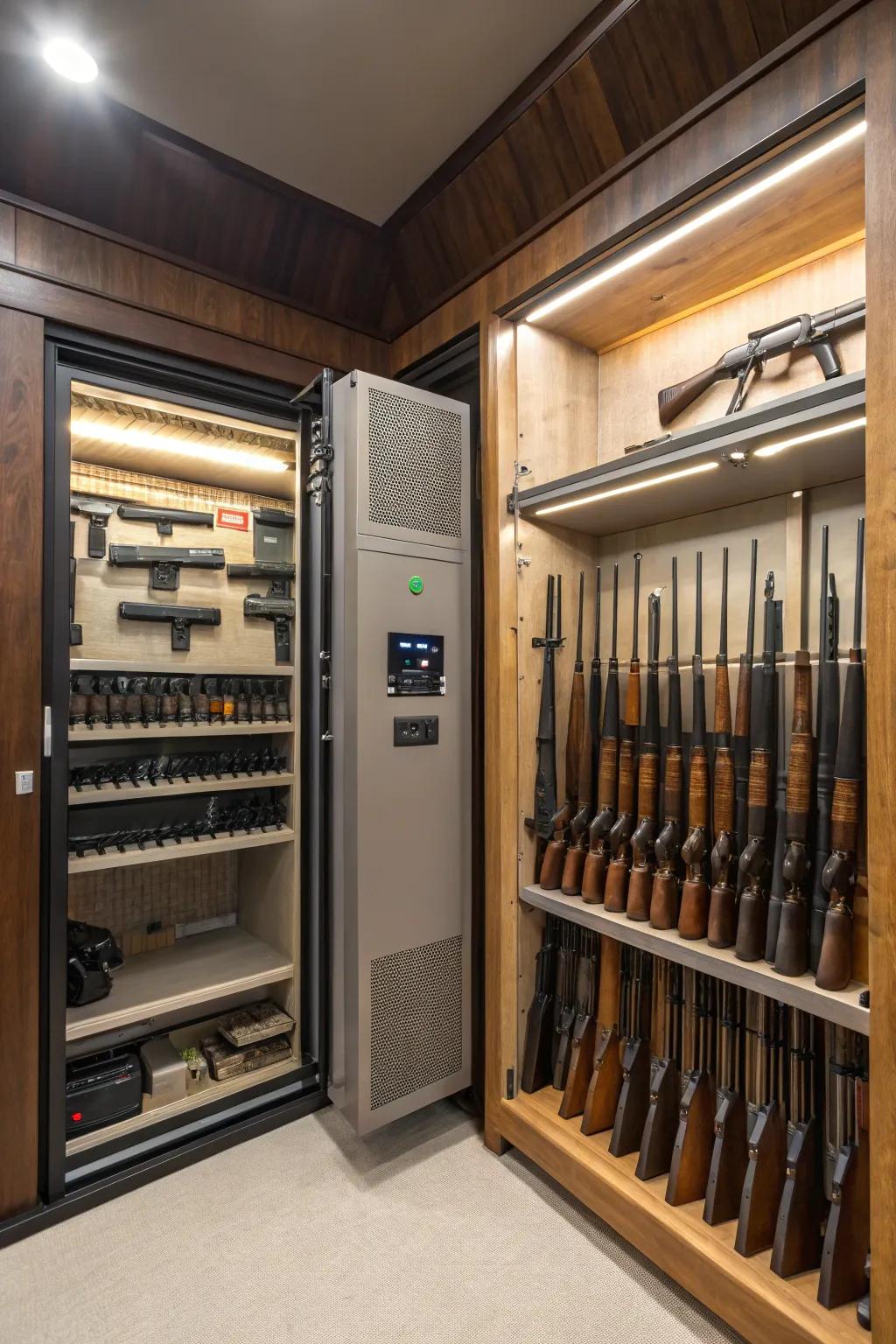Climate control is vital to preserving your collection.