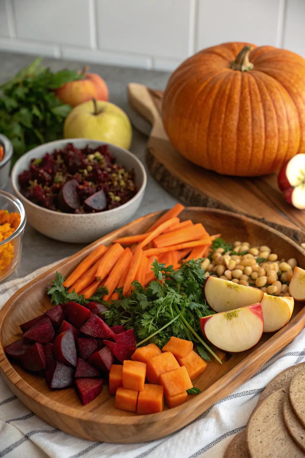 Seasonal components to keep your salad bar dynamic.