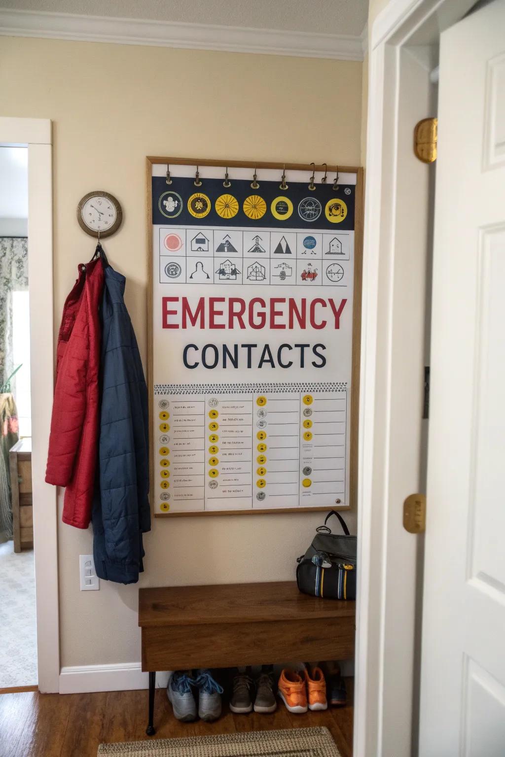 Focus on safety with this essential emergency contacts list.