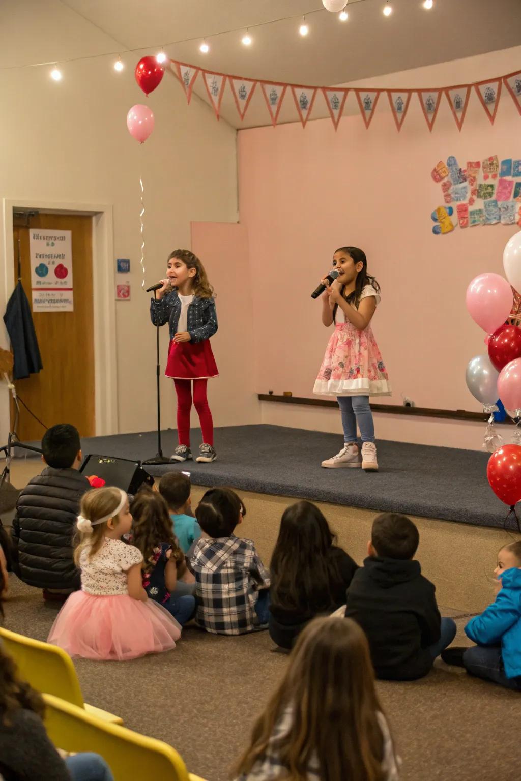 A talent display that celebrates creativity and excitement.