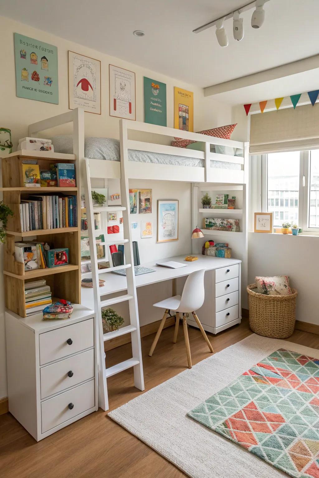 A functional layout to optimize space and movement.