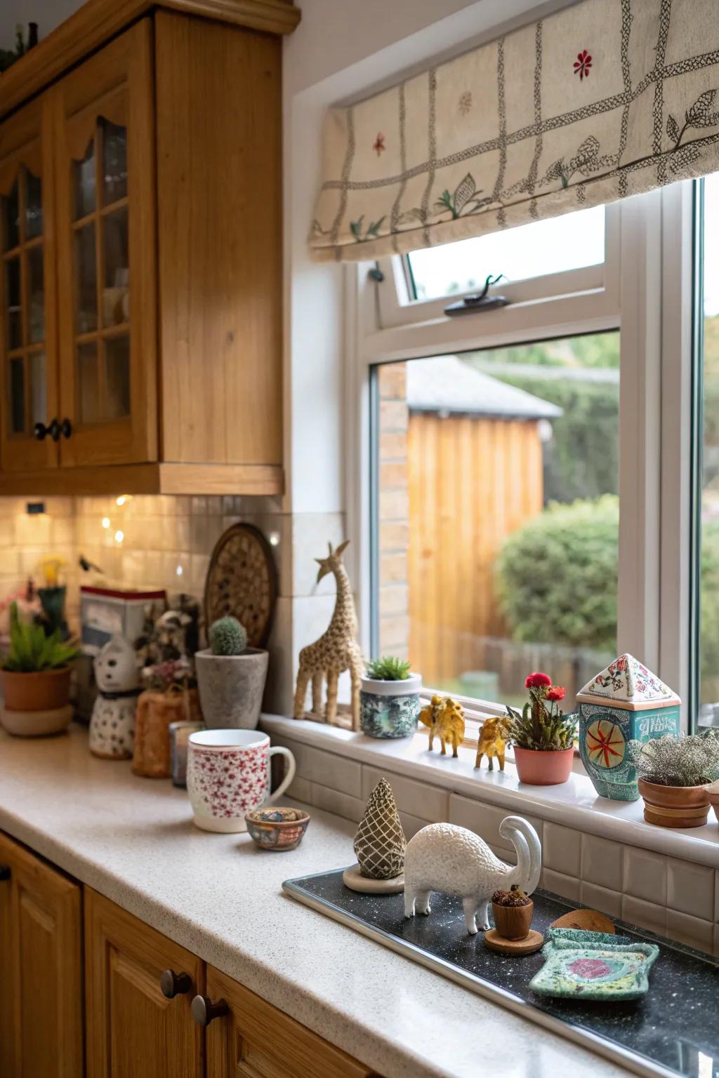 Personal accents render your cooking area uniquely yours.