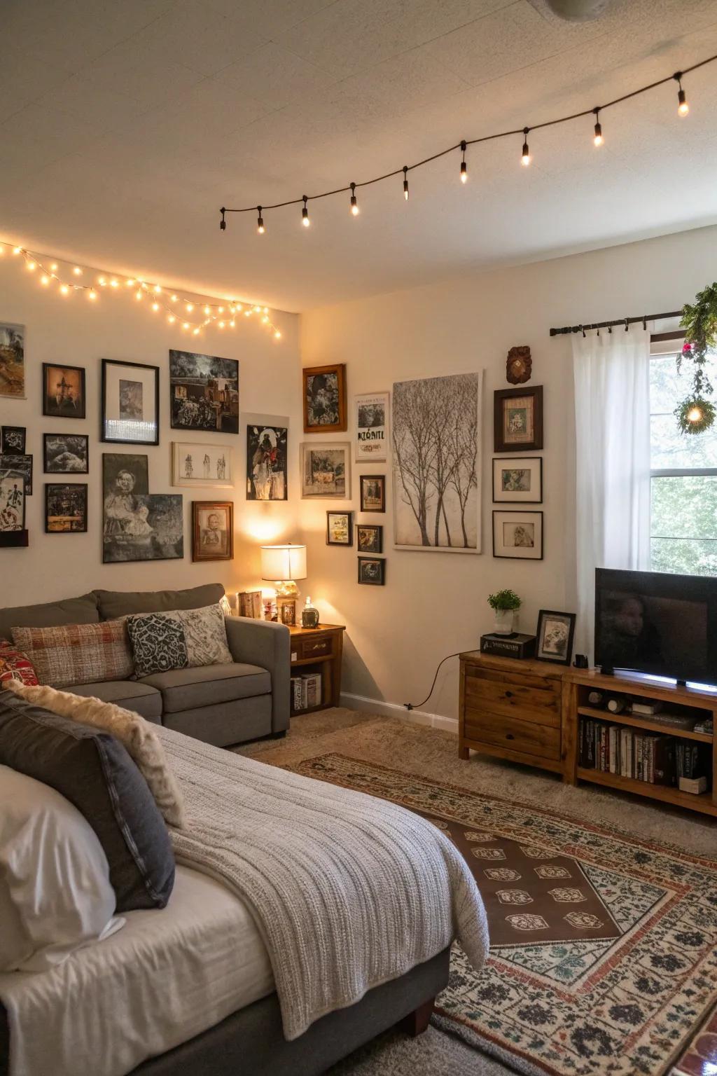 Personal touches make a space feel uniquely yours.