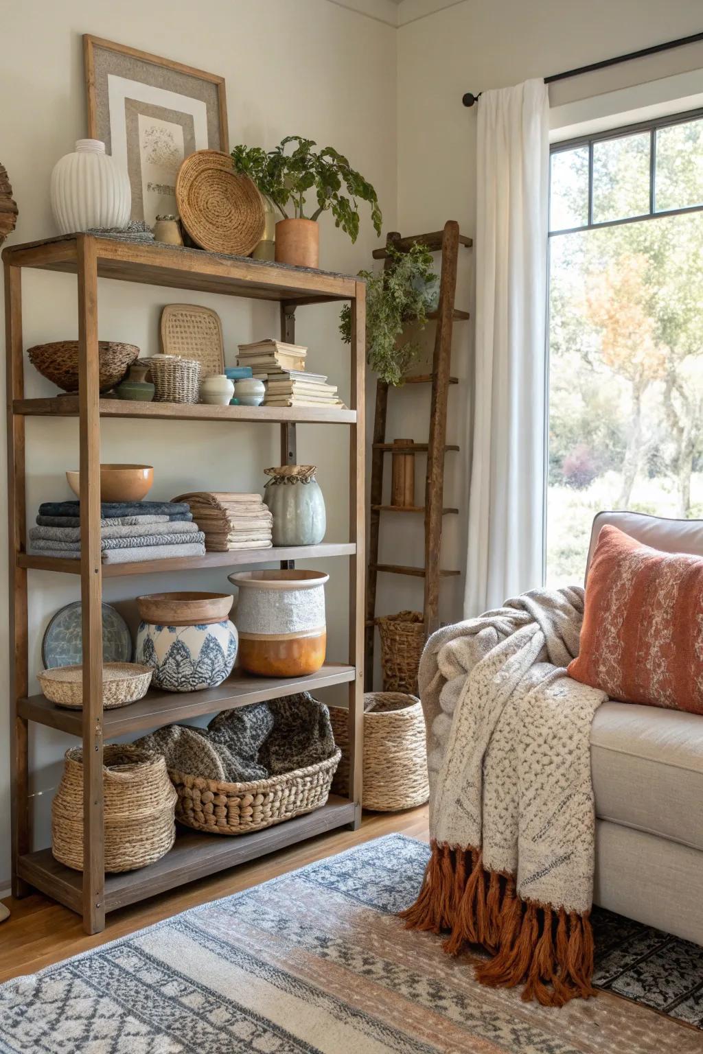 Superimposed textures create visual appeal.