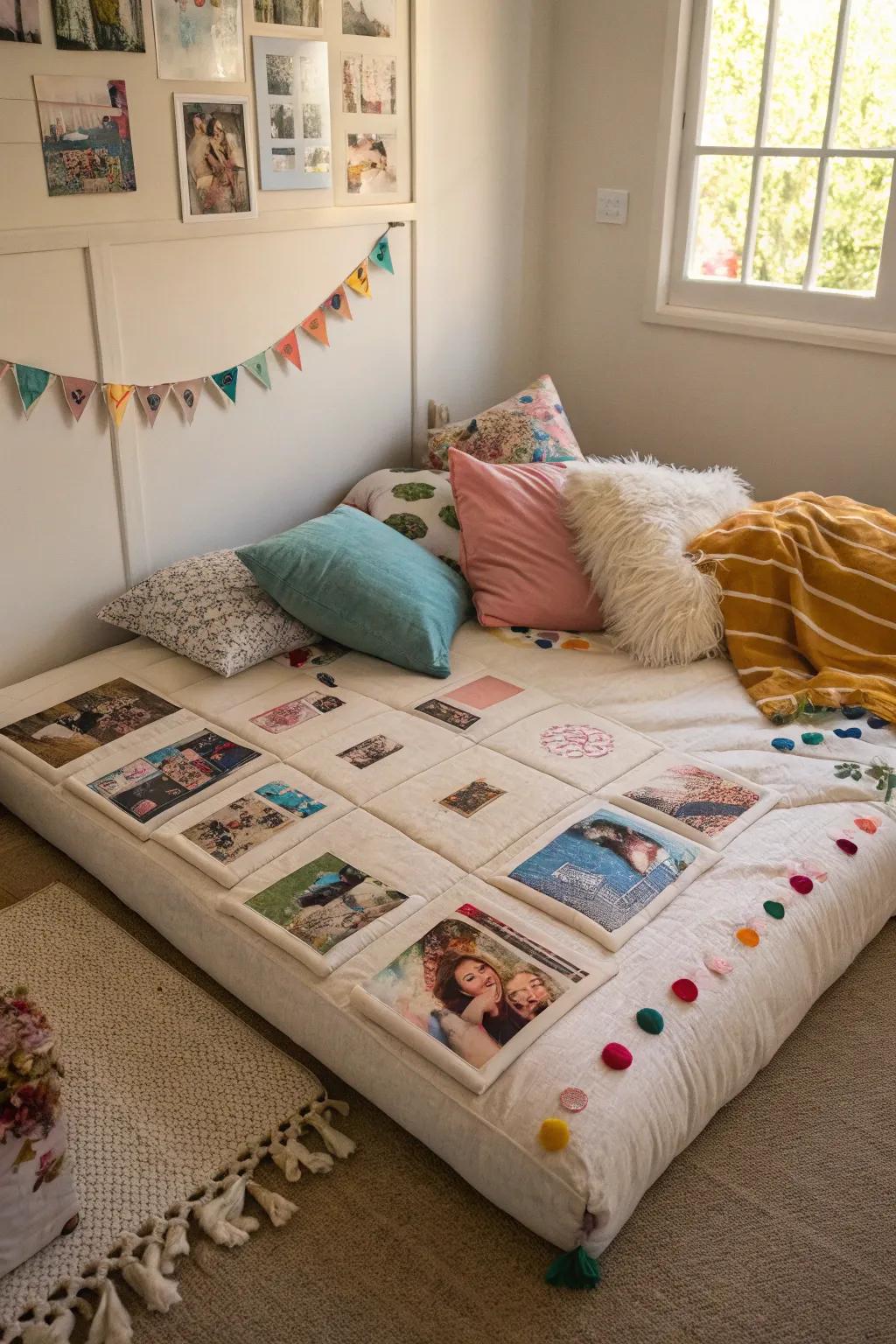 Personal touches make the space feel unique.
