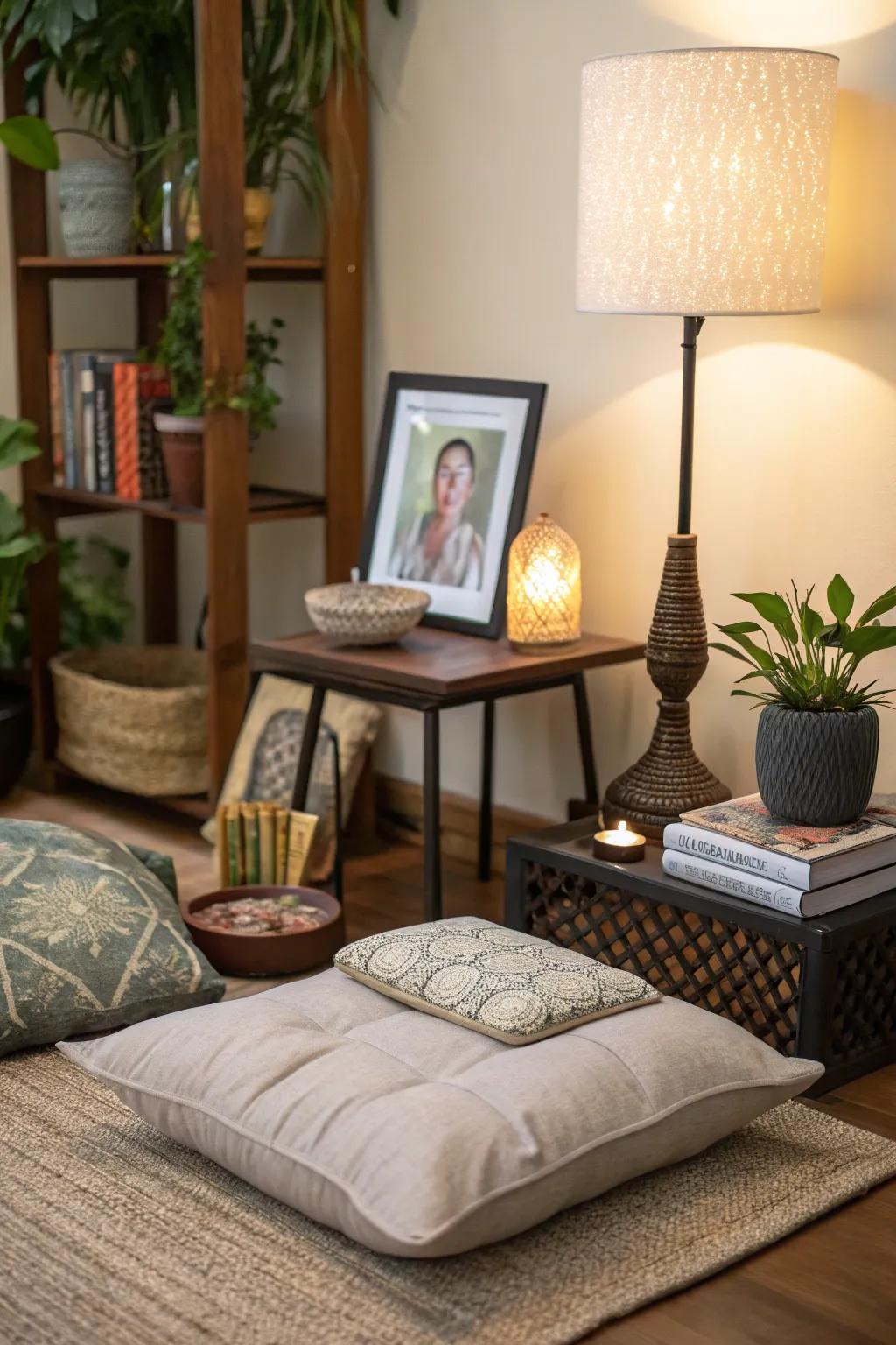 Personal mementos can inspire and ground your meditation practice.