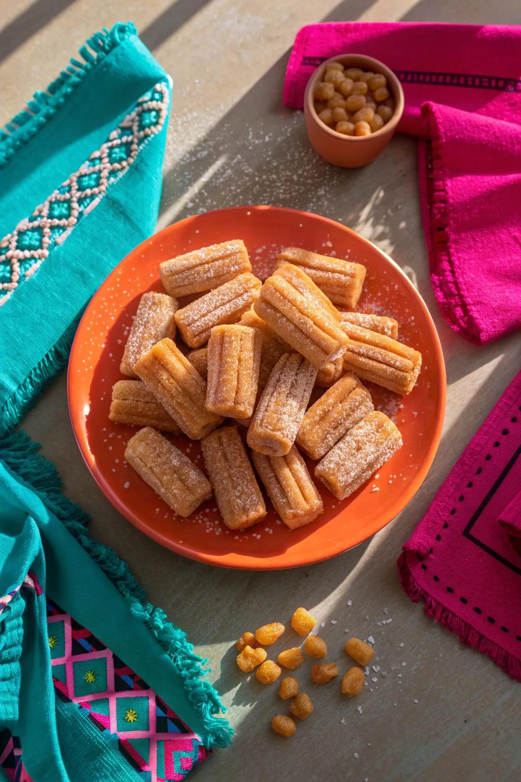 Enjoy the sweet, crunchy delight of sweet bites&mdash;a favorite addition to any candy buffet.