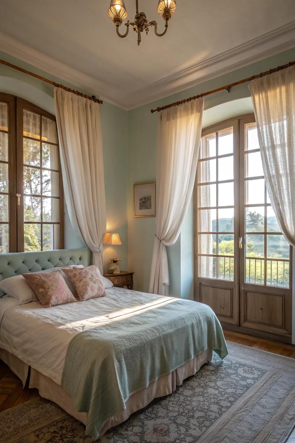 Ample windows enhance the coastal ambiance with natural light.
