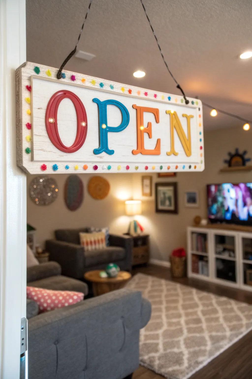 With a whimsical open display, you can bring joy to your house.