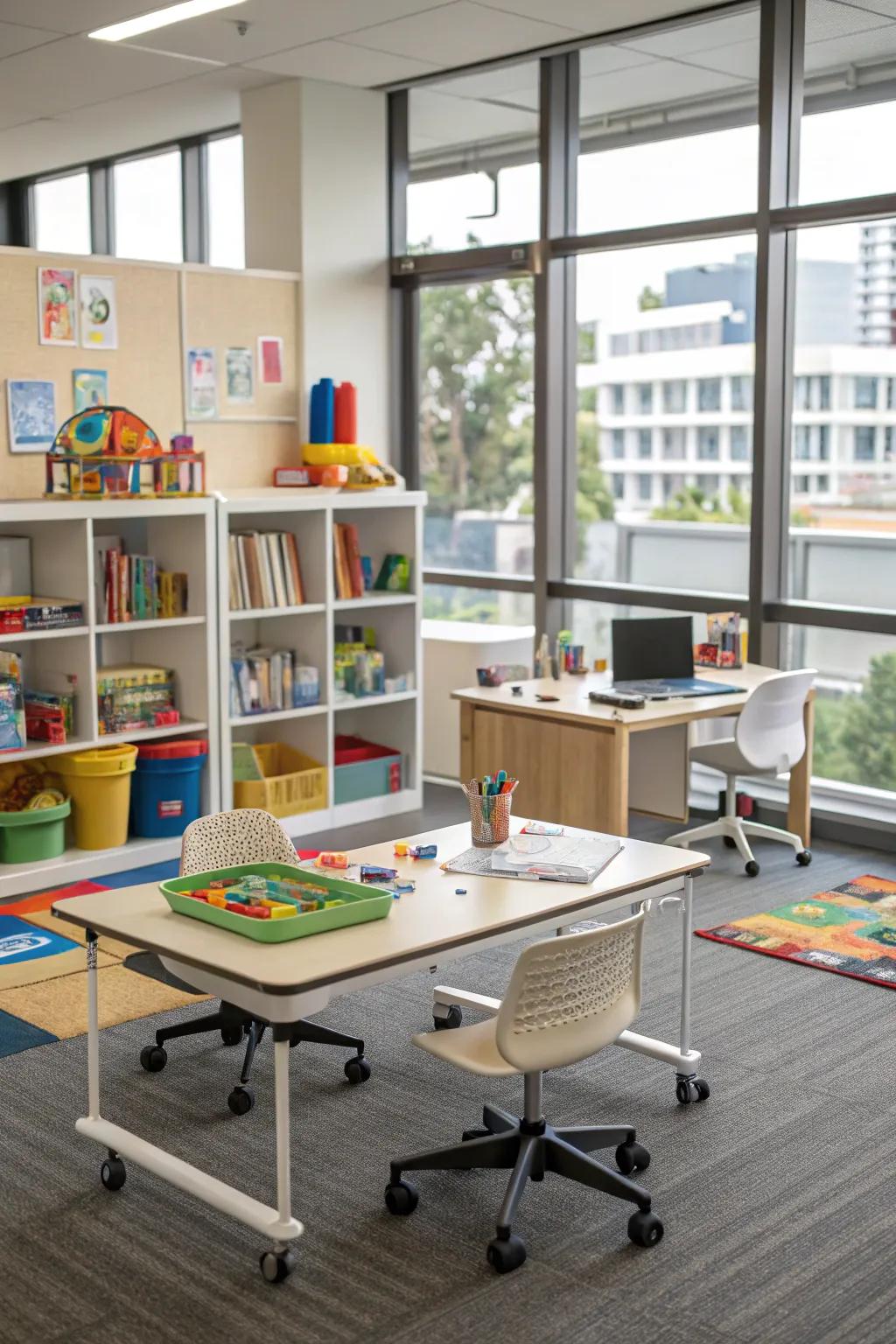 Adaptable layouts for changing needs.