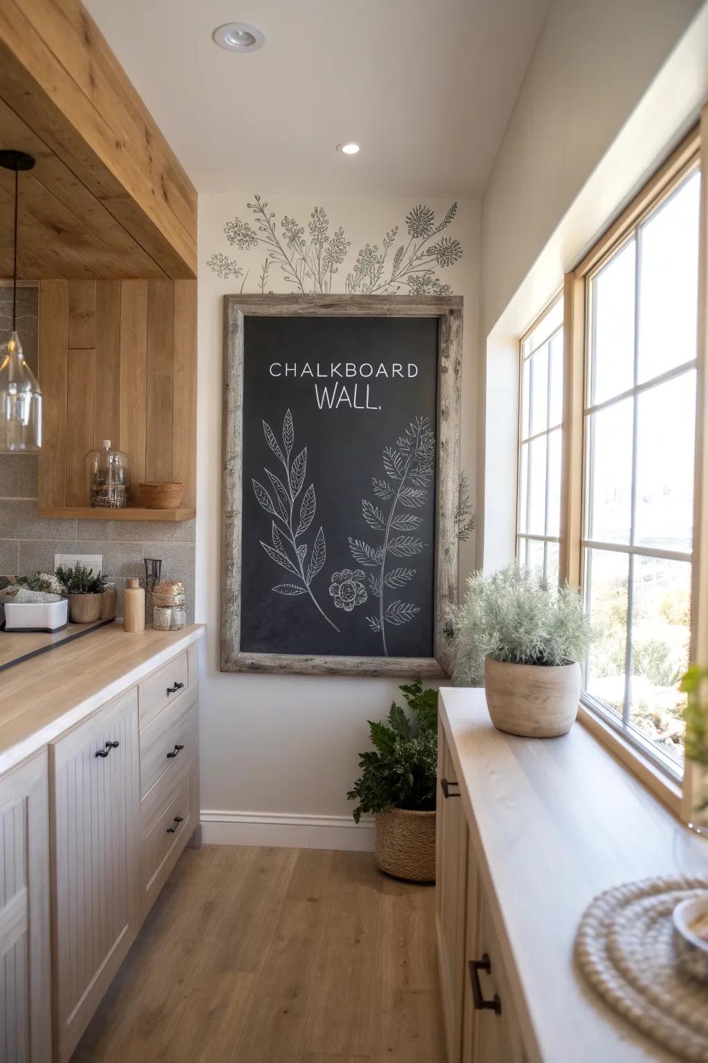 Incorporate a touch of playful sophistication to your residence using a stylish writable wall surface. Great for notes, sketches, and daily inspiration!