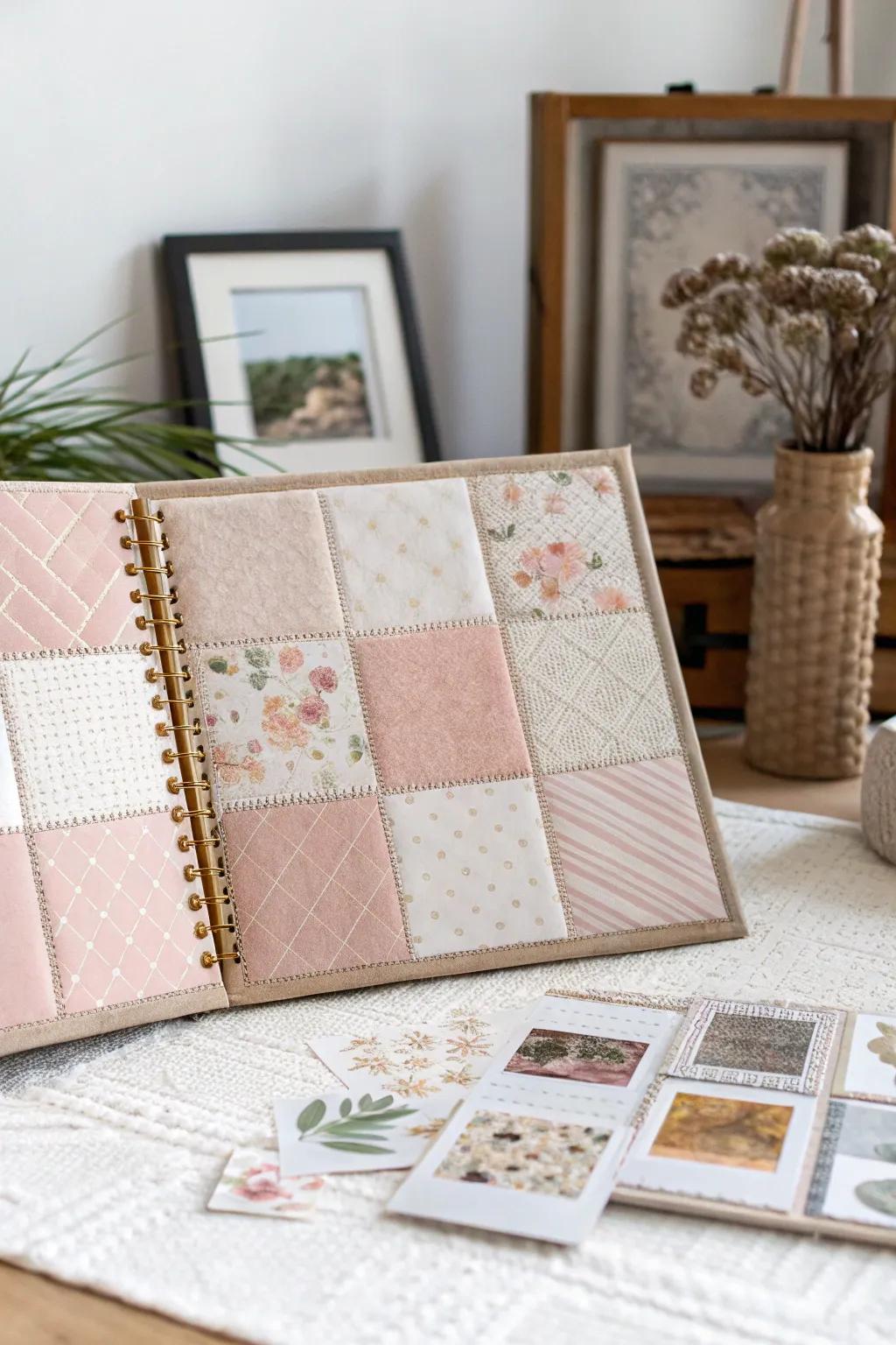 Craft your memories with a touch of Scandinavian elegance and Boho charm. 🌿✨ #ScrapbookMagic