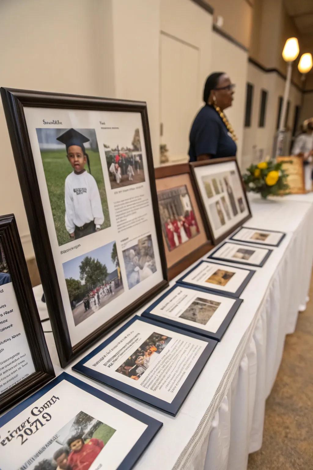 A journey captured in images, commemorating the graduate&rsquo;s path.